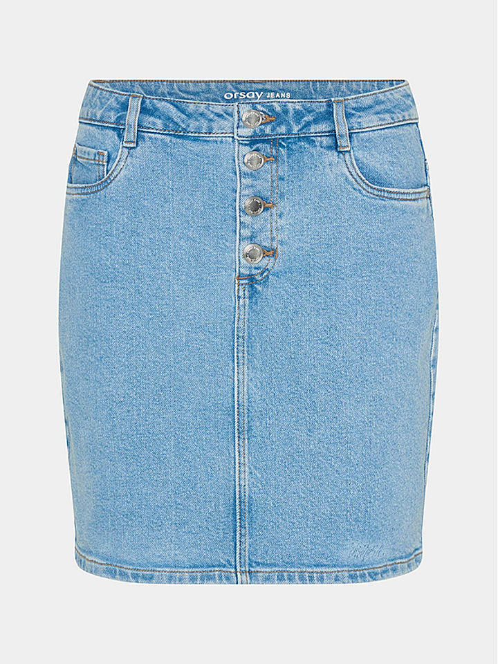 Orsay Spódnica dżinsowa w kolorze błękitnym Orsay