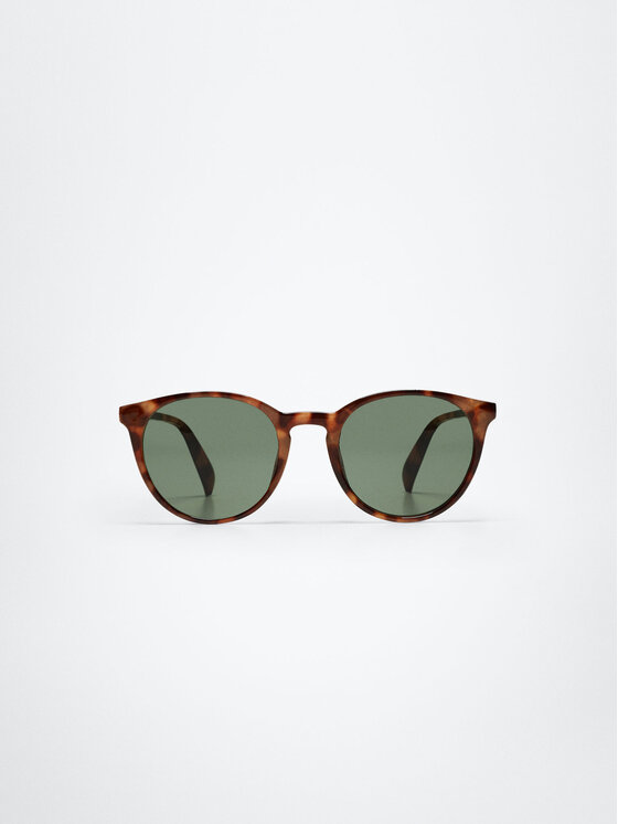 Okulary przeciwsłoneczne Emmas 37000780 Brązowy Mango