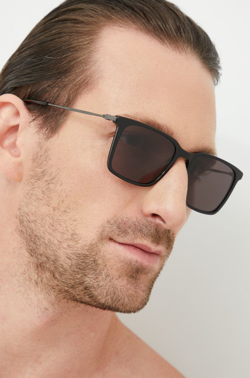 Tommy Hilfiger okulary przeciwsłoneczne męskie kolor czarny Tommy Hilfiger