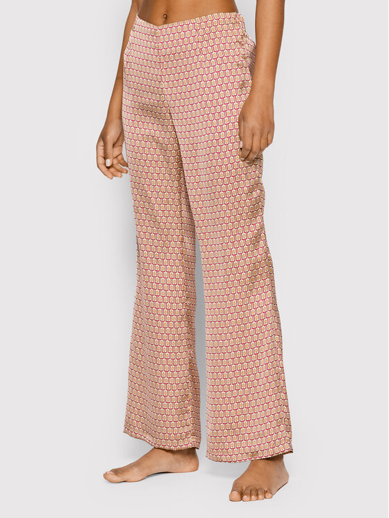 Spodnie piżamowe Jennie 6533860 Różowy Relaxed Fit Etam