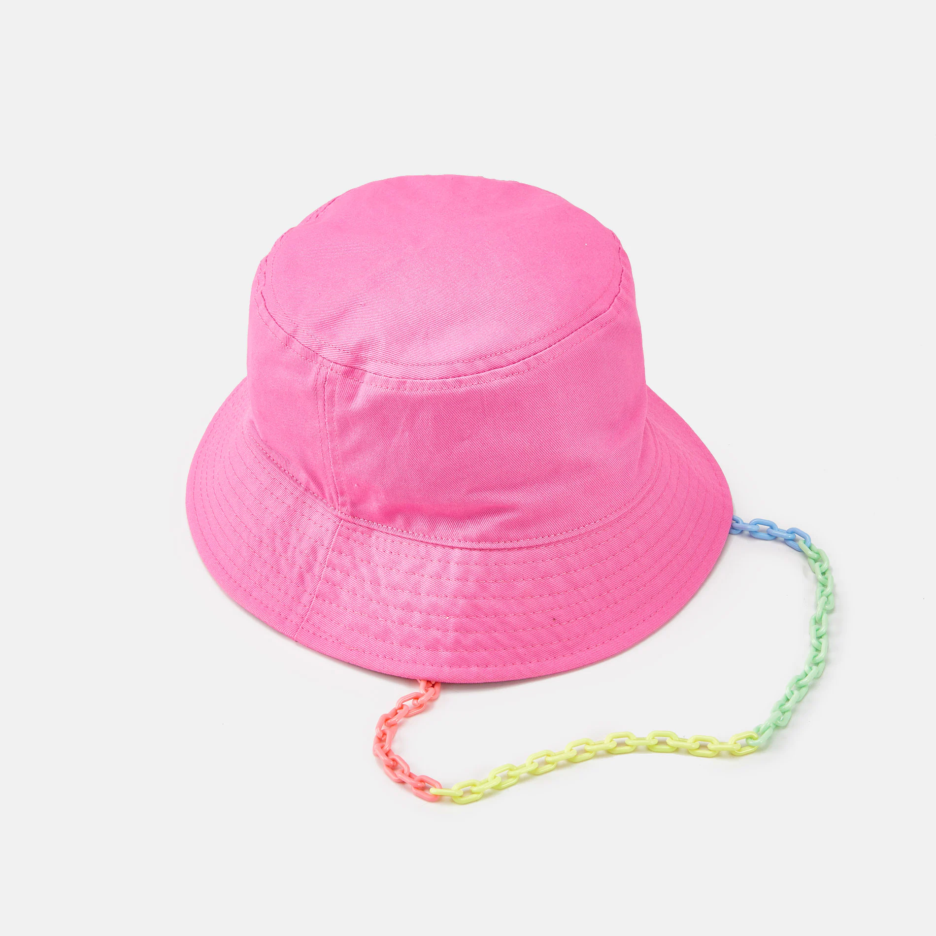 Sinsay - Kapelusz bucket hat - Różowy Sinsay