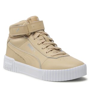 Sneakersy Puma - Carina 2.0 Mid 385851 04 Light Sand/Silver/White Puma