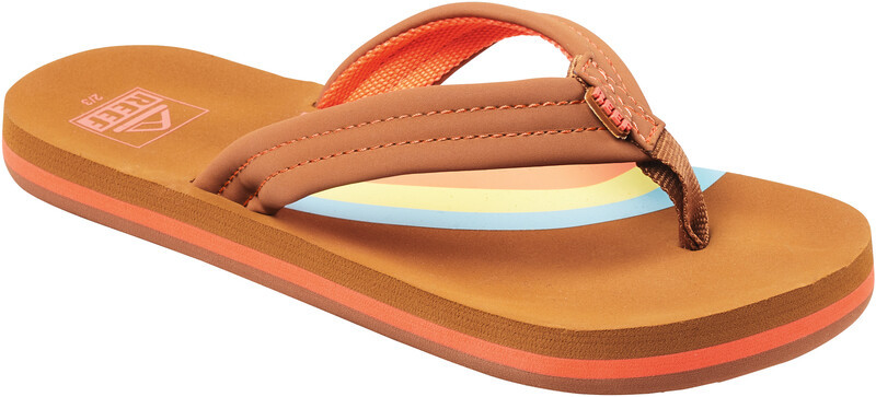 Reef Ahi Sandals Girls, pomarańczowy/kolorowy EU 31/32 2021 Sandały  codzienne Reef