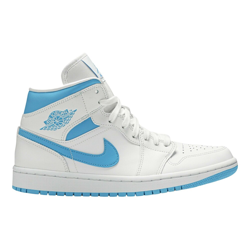 nike air jordan 1 mid niebieskie