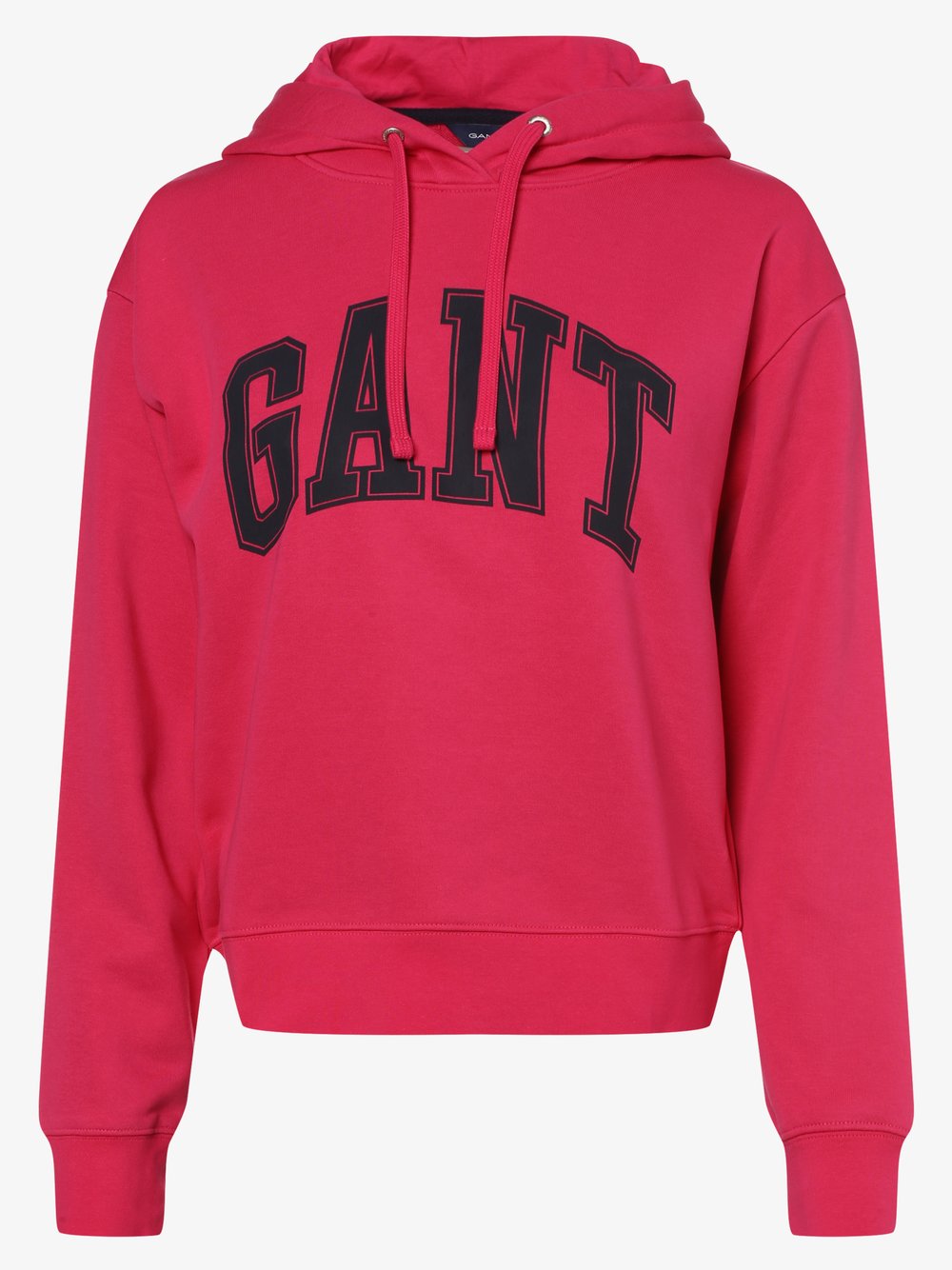 Gant - Damska bluza z kapturem, różowy Gant