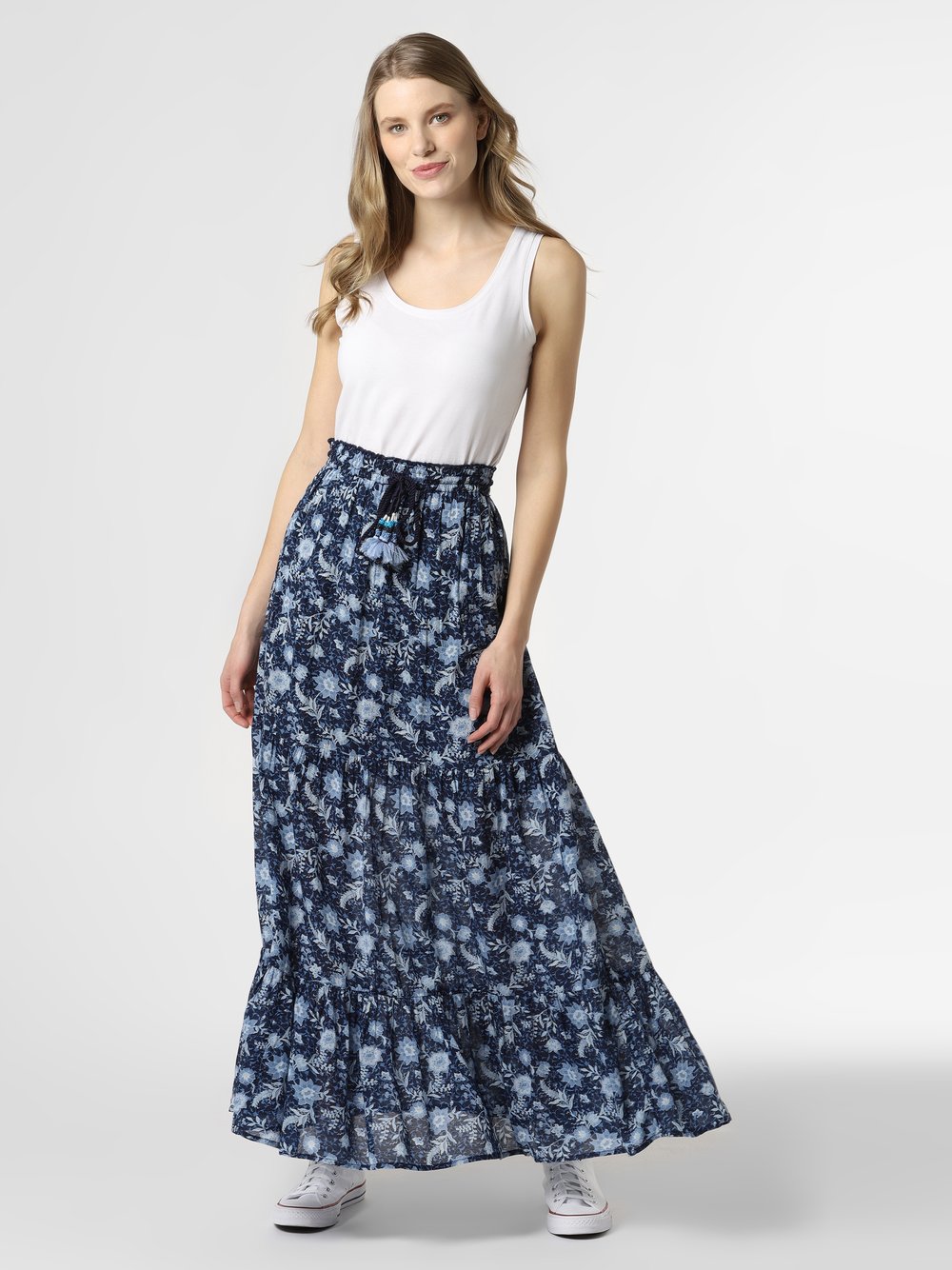 Pepe Jeans - Spódnica damska – Margot, niebieski Pepe Jeans