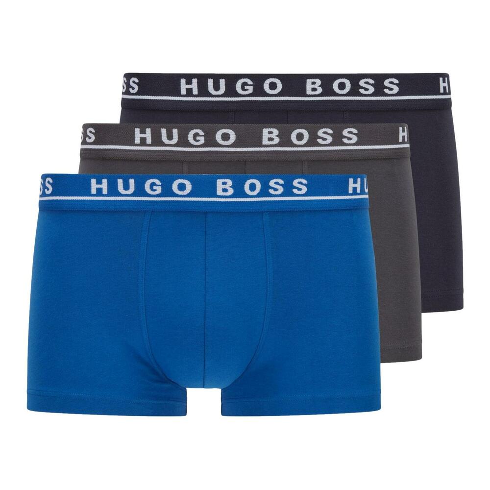 Hugo Boss, Boxershorts Niebieski, male, Hugo Boss