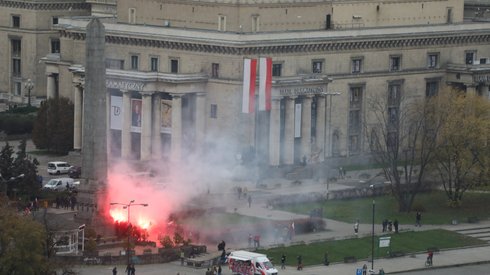 Marsz w stolicy. Fot. Sławomir Kamiński / Agencja Gazeta