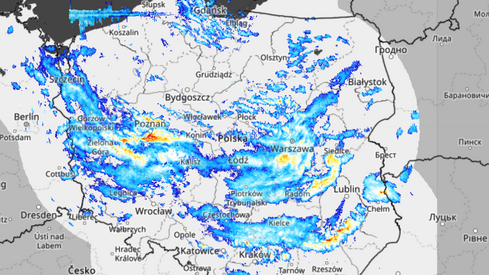 Radar opadów (IMGW)