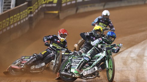 Dudek, Janowski, Woffinden, Przedpełski. Fot. M. Karczewski