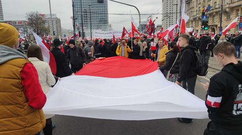 Marsz Niepodległości w Warszawie / fot. Onet