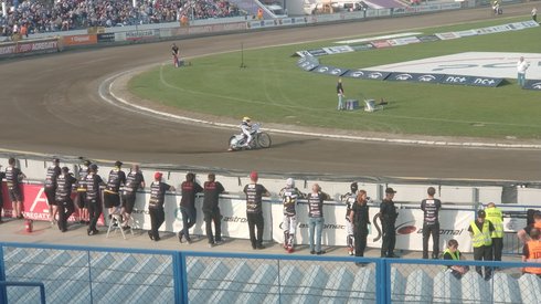 Próba toru - Nicki Pedersen