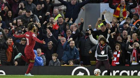 LIVERPOOL 1-0 MANCHESTER CITY: Mo Salah (121) moves to second ahead of Steven Gerrard (120) in Liverpool's leading Premier League goalscorers, behind only Robbie Fowler (128)