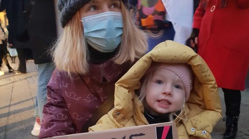 Protest w Gdańsku. Fot. Piotr Olejarczyk