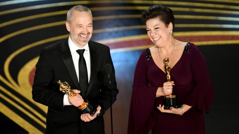 John Warhurst i Nina Hartstone odebrali pierwszą statuetkę dla pięciokrotnie nominowanego filmu