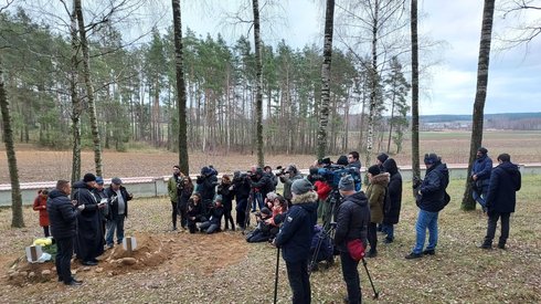 Bohoniki. Uroczystości pogrzebowe jednego z migrantów / fot. Martyna Bielska, Onet