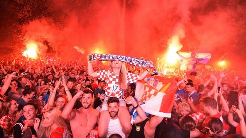 Niesamowita radość Chorwatów (fot. AFP)