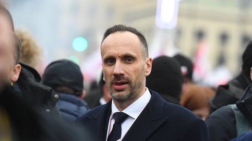 Na Marszu Niepodległości jest m.in. poseł Solidarnej Polski Janusz Kowalski