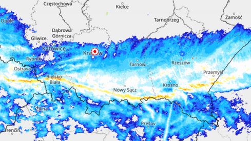 Radar opadów (IMGW)