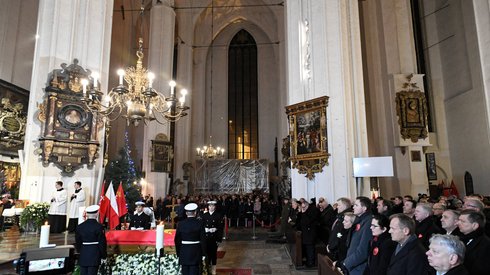 Zdjęcie z Bazylice Mariackiej/PAP/Adam Warżawa 