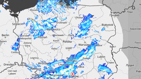 Radar opadów (IMGW)