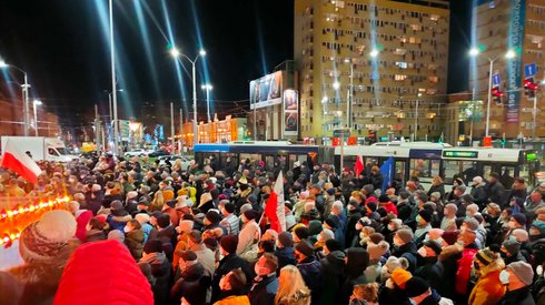 Demonstracja w Szczecinie / fot. Onet