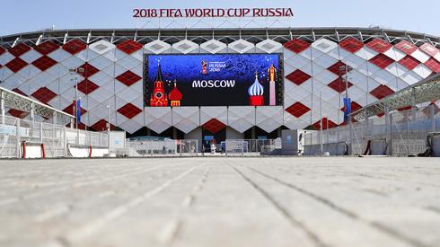 Tak prezentuje się stadion Spartaka Moskwa, na którym Argentyna zagra z Islandią. Na tym samym obiekcie we wtorek Polacy zmierzą się z Senegalem (fot. PAP/EPA)
