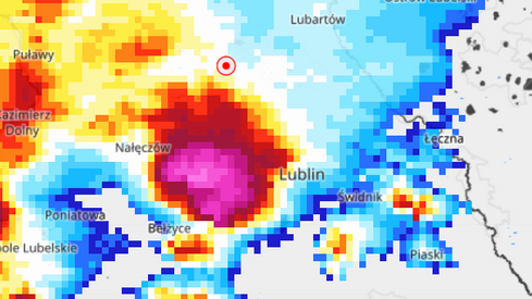 Radar opadów (IMGW)