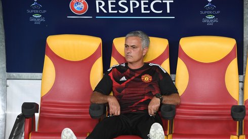 Były trener Realu Madryt, a obecny ManU - Jose Mourinho/ źr. PAP/EPA