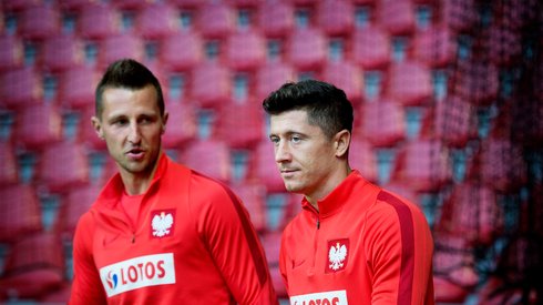 Kamil Wilczek i Robert Lewandowski. Czekamy na ich gole! (fot. PAP)