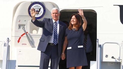 Mike Pence w Polsce, fot. PAP