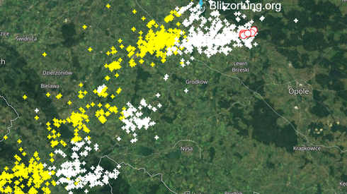 Burze nad Dolnym Śląskiem