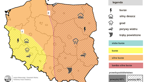 Gdzie Jest Burza 15 07 Nawalnice Nad Polska Radar Burz Na Zywo Wiadomosci