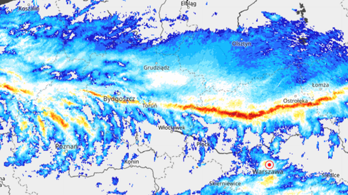 Radar opadów