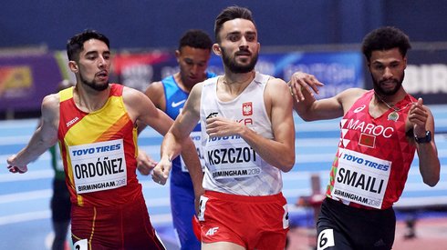 A już wieczorem Adam Kszczot będzie walczył o medal w finale biegu na 800 m Fot. PAP/Adam Warżawa