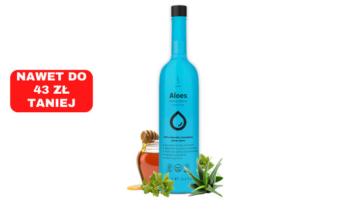 DuoLife Aloes - wyciąg z aloesu na piękną skórę