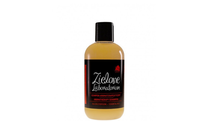 Aromaterapeutyczny szampon do włosów z olejkami eterycznymi Zielone Laboratorium