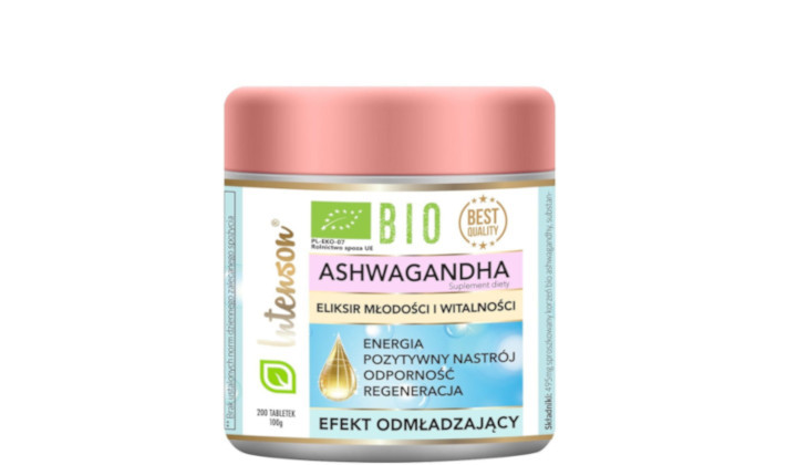 Bio Ashwagandha Intenson - suplement na poprawę nastroju