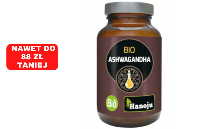 Bio Ashwagandha 500 mg – suplement diety na układ nerwowy