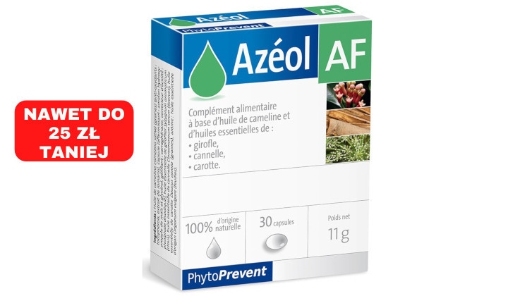 Azeol AF - suplement diety na infekcje grzybicze