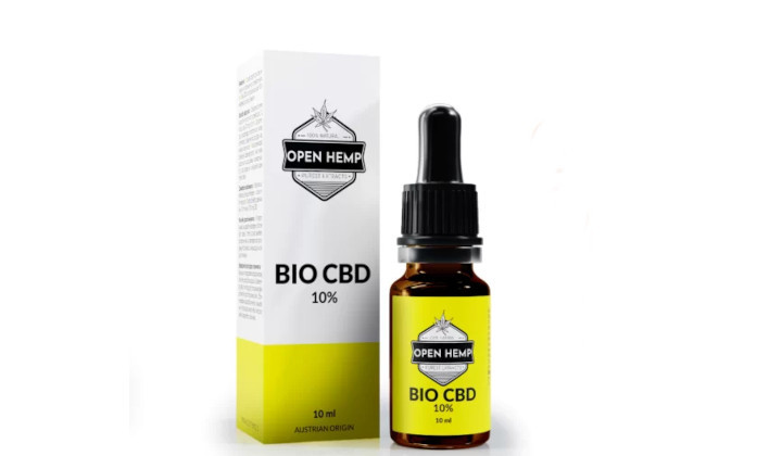 Olej konopny CBD 10% certyfikowany Open Hemp