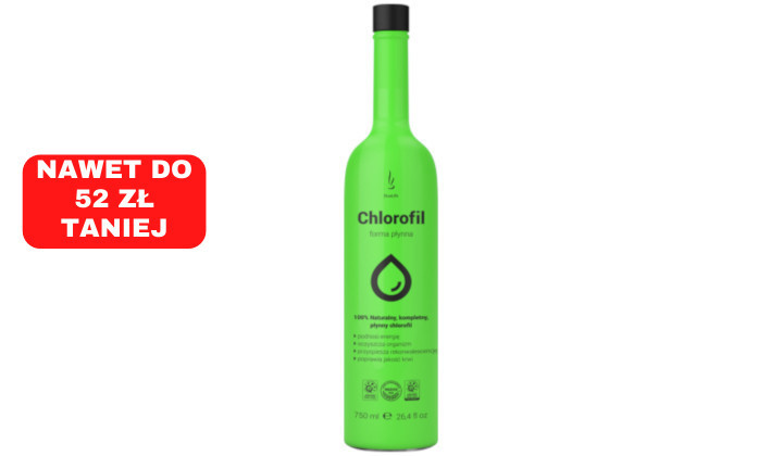 DuoLife Chlorofil - płynny suplement diety na detoksykację