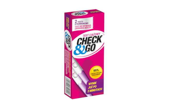Szybki test ciążowy Check&Go