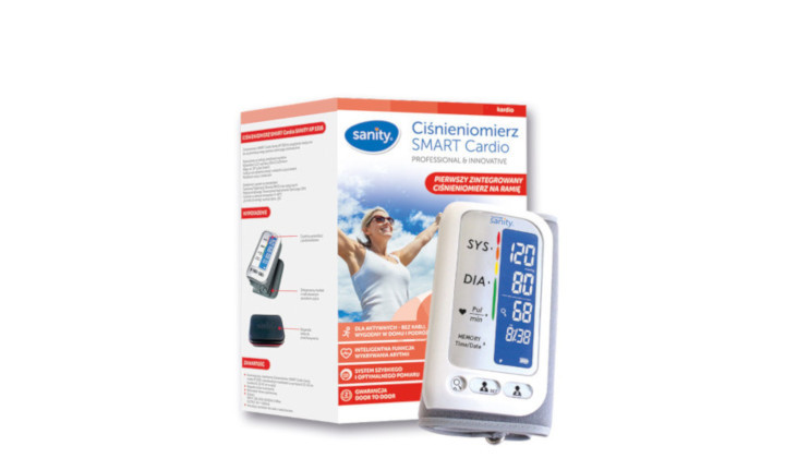Ciśnieniomierz naramienny Smart Cardio Sanity