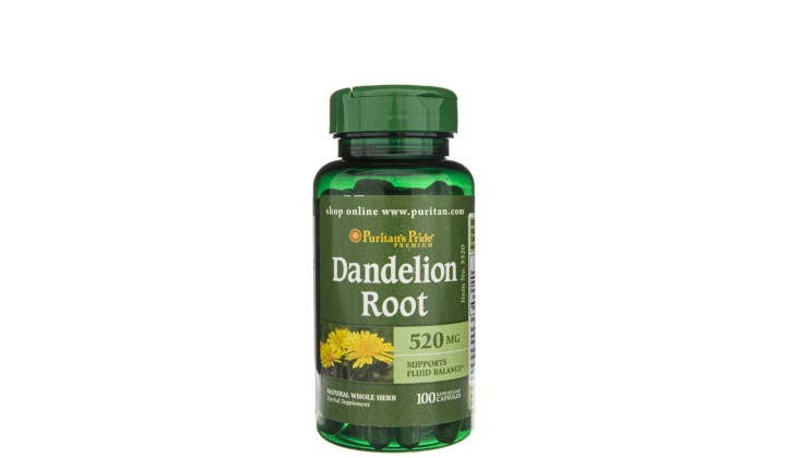 Dandelion Root 520 mg - wyciąg z korzenia mniszka lekarskiego