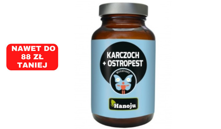 Karczoch + Ostropest – suplement diety na układ trawienny