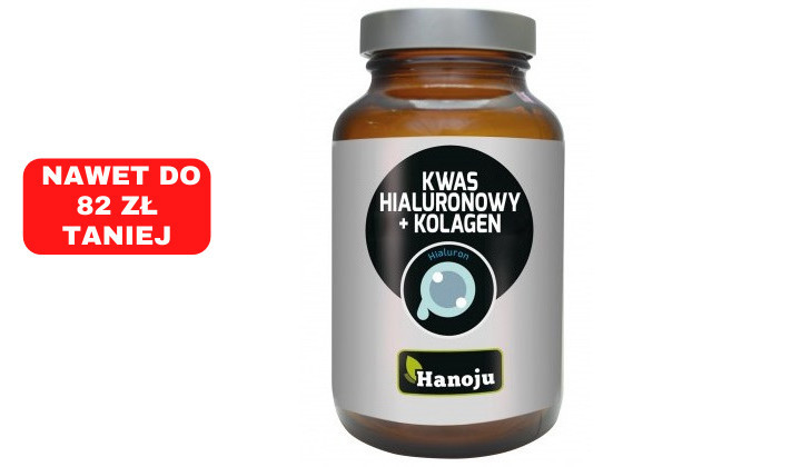 Kwas hialuronowy + Kolagen – suplement diety na piękny wygląd