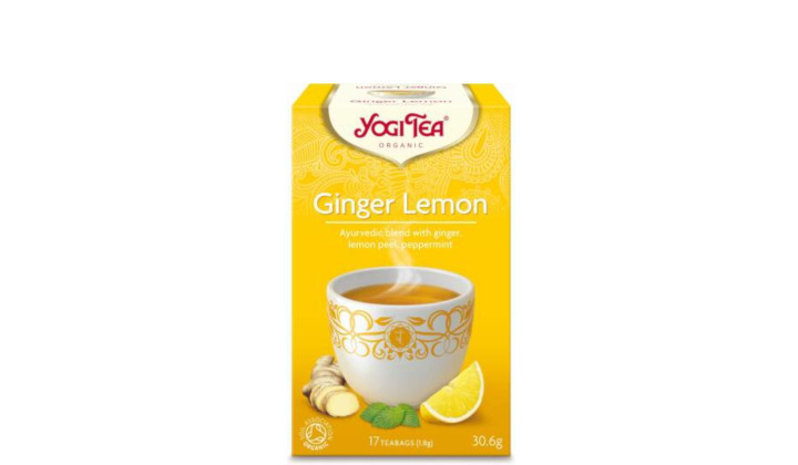 Ginger Lemon Bio Yogi Tea - herbata imbirowo-cytrynowa