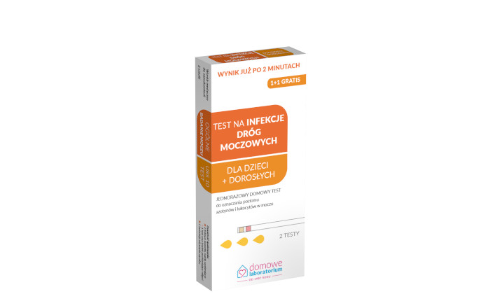 Domowy test na infekcje dróg moczowych dla dzieci i dorosłych