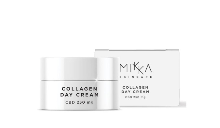 Krem z kolagenem Mikka z CBD na dzień